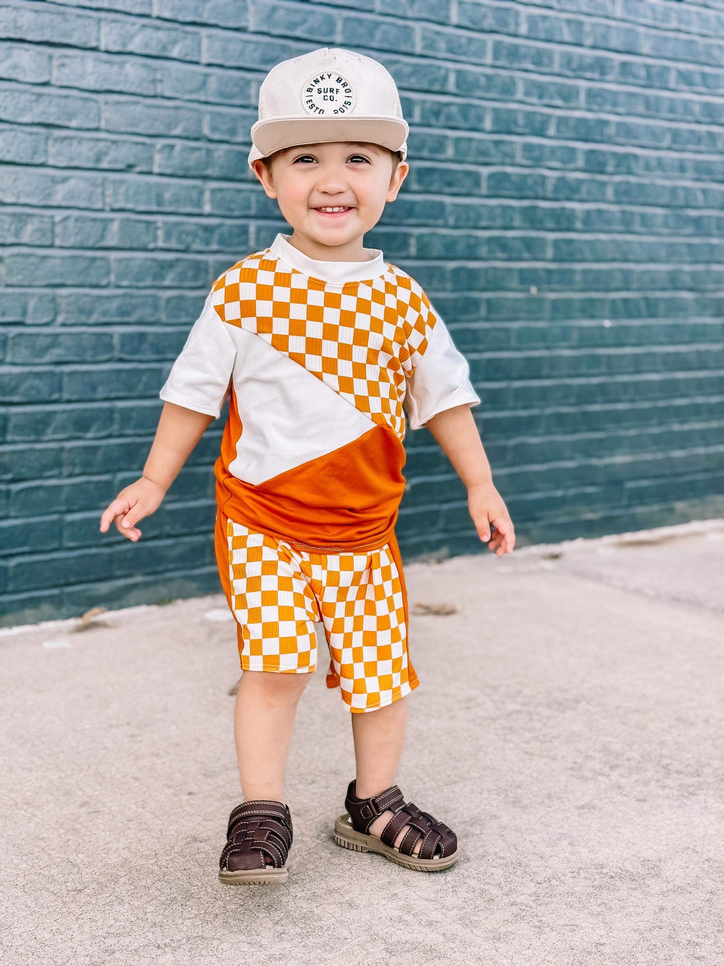 TN checkered colorblock set